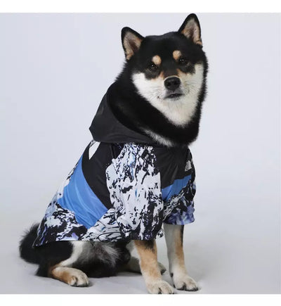 The Dog Face Windbreaker - Arctic Blue