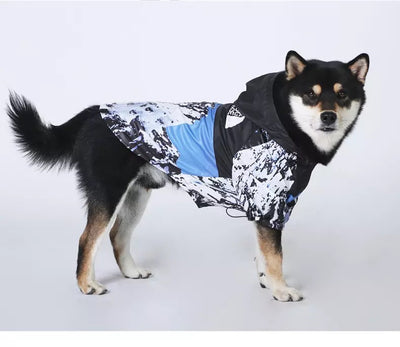 The Dog Face Windbreaker - Arctic Blue